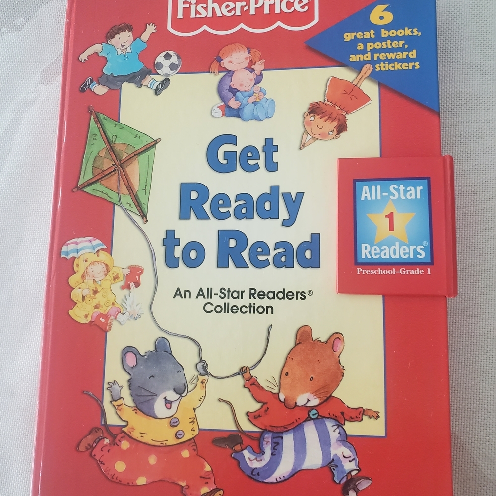 Fisher-Price Get Ready to Read Book - Red and Yellow